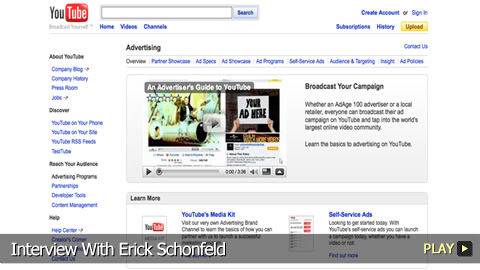 Erick Schonfeld on Google's Acquisition of YouTube