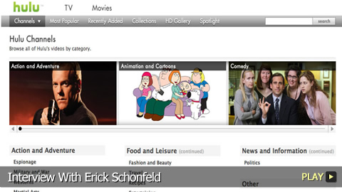 Erick Schonfeld on Hulu