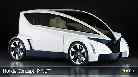 Honda P-NUT Concept For Urban Commuters 