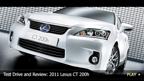 Test Drive and Review: 2011 Lexus CT 200h