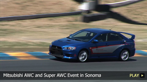 Mitsubishi All Wheel Control and Super All Wheel Control Event in Sonoma