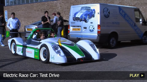 Electric Race Car: Test Drive