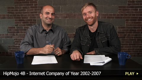 HipMojo 4B - Internet Company of Year 2002-2007