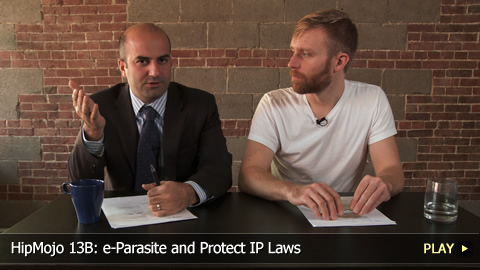 HipMojo 13B: e-Parasite and Protect IP Laws