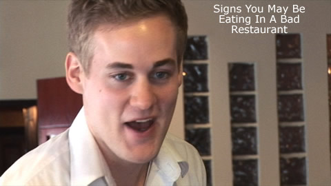 Comedy Skit: Bad Service, Great Food!
