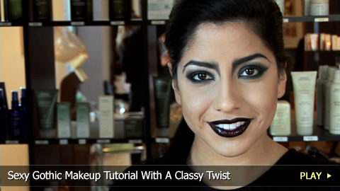gothic makeup pictures. Sexy Gothic Makeup Tutorial
