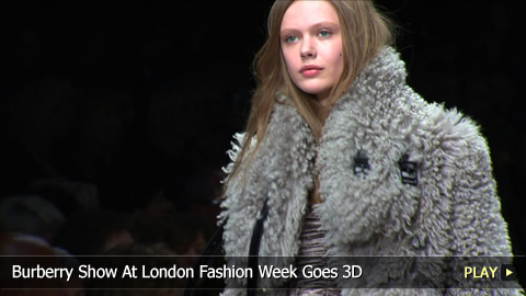 Burberry Show At London Fashion Week Goes 3D