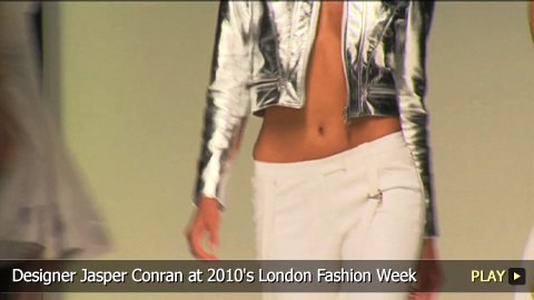 Designer Jasper Conran at 2010 London Fashion Week