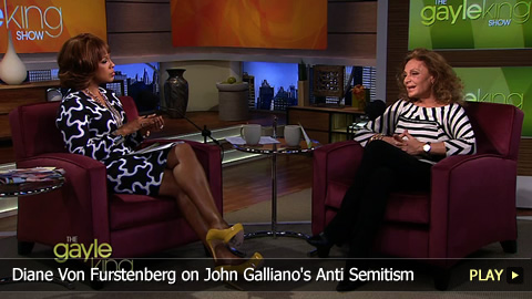 Diane von Furstenberg on John Galliano's Anti Semitism