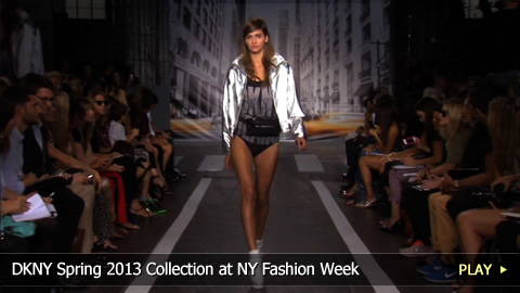 Donna Karan's DKNY Spring 2013 Collection at New York Fashion Week