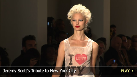 Jeremy Scott's Tribute to New York City