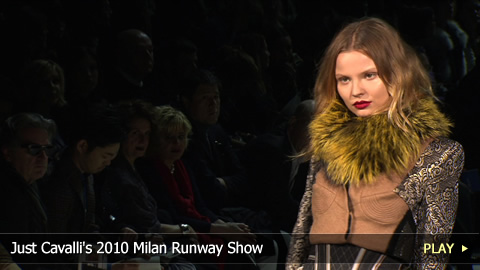 Just Cavalli's 2010 Milan Runway Show