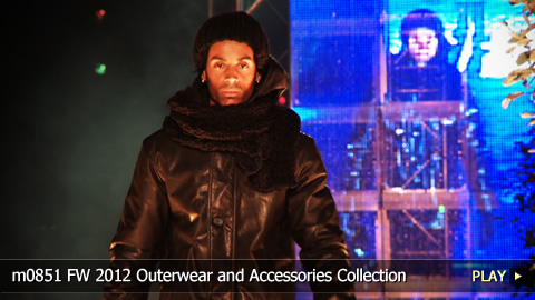 m0851 Fall and Winter 2012 Outerwear and Accessories Collection: Fashion Show