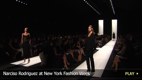 Narciso Rodriguez at New York Fashion Week