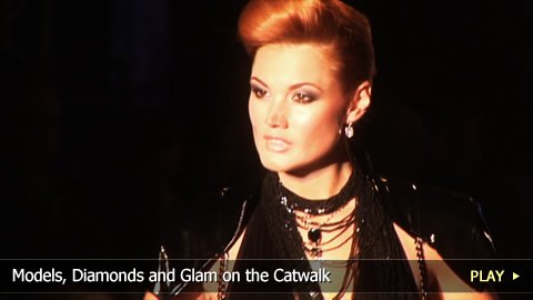 Models, Diamonds and Glam on the Catwalk