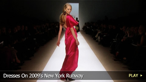 Dresses On 2009's New York Runway