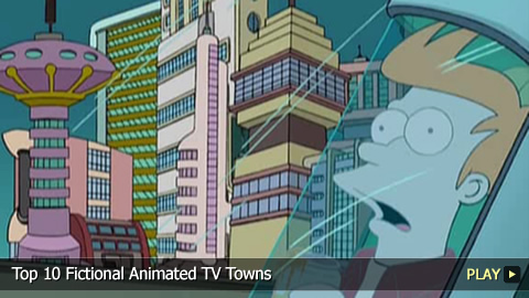 Top 10 Fictional Animated TV Towns