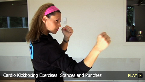 Cardio Kickboxing Exercises: Stances and Punches 