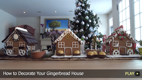 How to Decorate Your Gingerbread House
