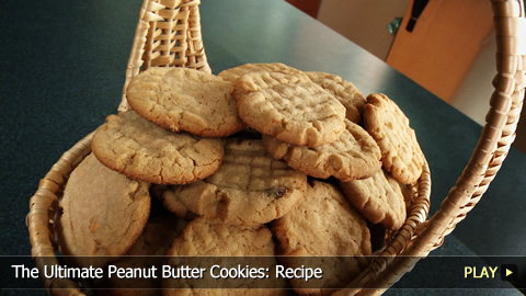 The Ultimate Peanut Butter Cookies: Recipe