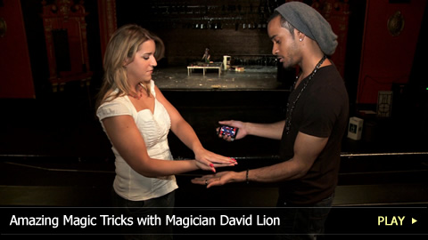Amazing Magic Tricks with Magician David Lion