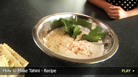 How To Make Tahini - Recipe
