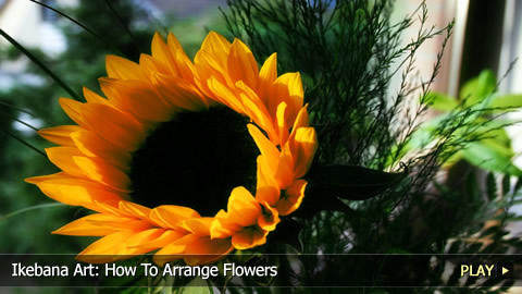 japanese art flowers. PLAY. Ikebana Art: How To