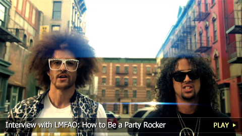 Interview with LMFAO: How to Be a Party Rocker