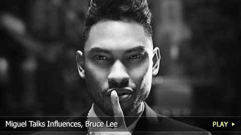 Miguel Talks Influences, Bruce Lee