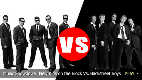 Music Showdown: New Kids on the Block Vs. Backstreet Boys
