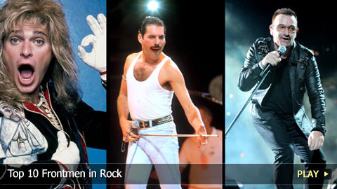 Top 10 Frontmen in Rock