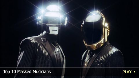 Top 10 Masked Musicians