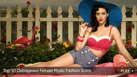 Top 10 Outrageous Female Music Fashion Icons