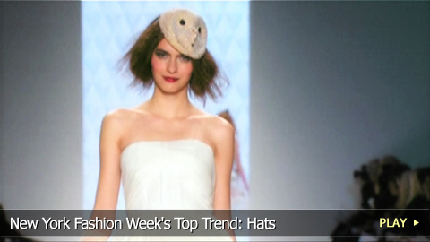 New York Fashion Week's Top Trend: Hats