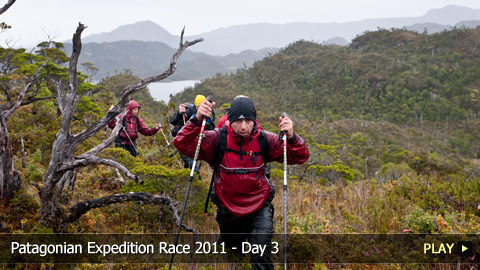 Patagonian Expedition Race 2011 - Day 3: Speed Mountain Biking, Trekking and Kayaking