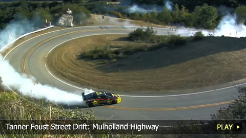 Tanner Foust Street Drift: Mulholland Highway