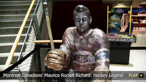 Montreal Canadiens' Maurice Rocket Richard: Hockey Legend