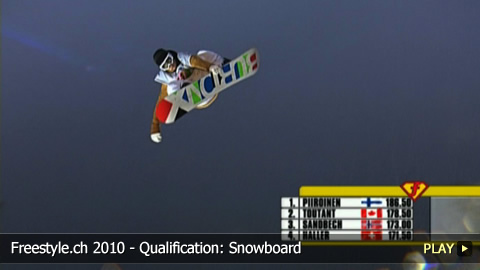 Freestyle.ch 2010 - Qualification: Snowboard