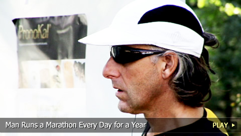 Man Runs a Marathon Every Day for a Year