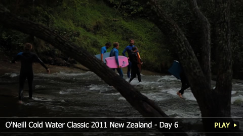 O'Neill Cold Water Classic 2011 New Zealand - Surfing Highlights: Day 6