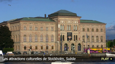 Les attractions culturelles de Stockholm, Suède