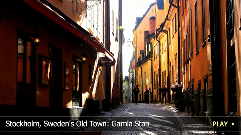 Stockholm, Sweden's Old Town: Gamla Stan