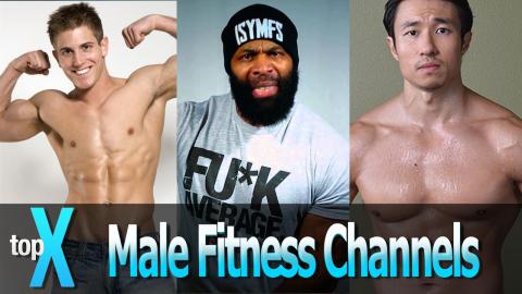 Top 10 YouTube Men's Fitness Channels -  TopX Ep.19