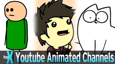 Top 10 YouTube Animated Channels  -  TopX Ep.28