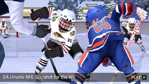 EA Unveils NHL Slapshot for the Wii