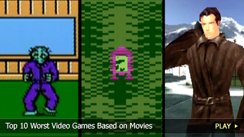 Top 10 Worst Video Games Based on Movies