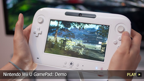 Nintendo Wii U GamePad: Demo