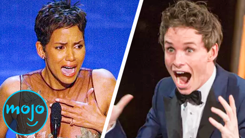 Top 10 Celeb Reactions to Winning at Awards Shows 