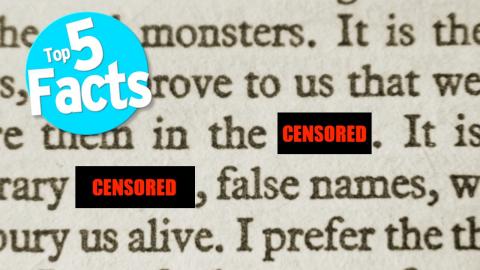 Top 5 Facts About Censorship