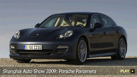 2010 Porsche Panamera Debuts at Shanghai Auto Show